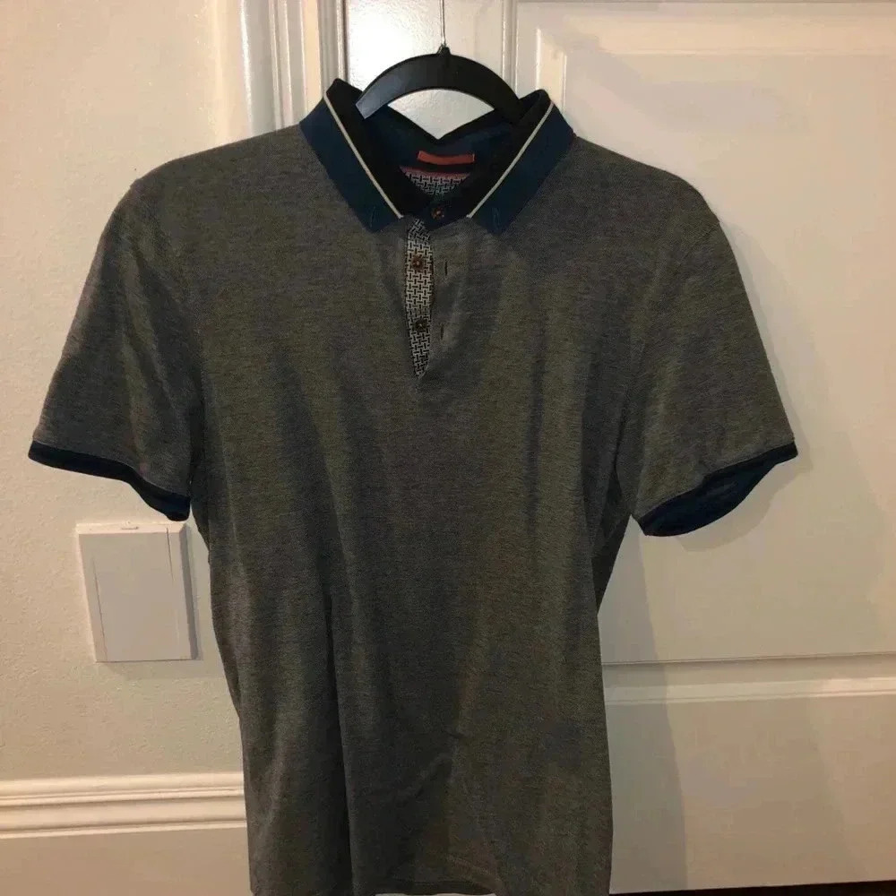Ted Baker Grey Collared Shirt